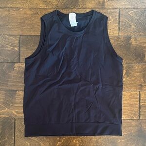 Athleta Black Perforated Tank